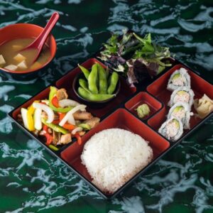 Chicken Teriyaki with California Roll Combo